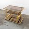 Vintage Gilded Serving Trolley from Fedam, Image 2