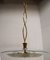 Mid-Century Glass & Brass Chandelier by Pietro Chiesa for Fontana Arte, 1950s 7