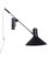 Mid-Century Dutch Black Metal Counter Balance Wall Light by J. J. M. Hoogervorst for Anvia, Image 2