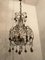 Lampadario vintage in vetro di Murano con perline in cristallo, Italia, Immagine 15