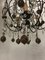 Vintage Italian Crystal Beaded Murano Glass Chandelier 7