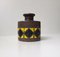 Mid-Century Italian Stoneware Vase with Geometric Motif by Aldo Londi for Bitossi, 1960s 1