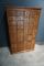 Antique English Oak Apothecary Cabinet, Image 2