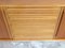 Credenza alta vintage in teak con ante scorrevoli, Danimarca, Immagine 10