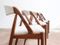 Vintage Danish Teak Chairs by Kai Kristiansen, Set of 6, Image 4