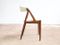 Vintage Danish Teak Chairs by Kai Kristiansen, Set of 6 9