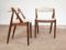 Chaises Vintage en Teck par Kai Kristiansen, Danemark, Set de 6 1