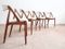 Vintage Danish Teak Chairs by Kai Kristiansen, Set of 6 5