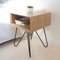 Nove Side Table in Black by Mendes Macedo for Galula 5