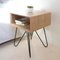 Nove Side Table in Black by Mendes Macedo for Galula, Image 5