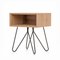 Nove Side Table in Black by Mendes Macedo for Galula, Image 1