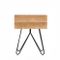 Nove Side Table in Black by Mendes Macedo for Galula, Image 2