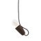 Sininho Pendant Lamp in Dark Cork with Black Wire from Galula 1