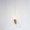 Sininho Pendant Lamp in Light Cork with Blue Wire from Galula 5