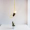 Sininho Pendant Lamp in Dark Cork with Yellow Wire by Mendes Macedo for Galula 6