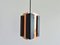 Vintage Copper Triangle Pendant Lamp, Image 1