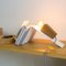 Lampe de bureau Glint 1 avec Base Blanche & Cable Textile Gris par Mendes Macedo pour Galula 6