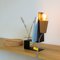 Glint 1 Table Lamp with Black Base and Grey Textile Cable by Mendes Macedo for Galula 3