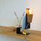 Glint 1 Table Lamp with Black Base and Grey Textile Cable by Mendes Macedo for Galula, Image 3