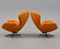 Vintage Partner Swivel Chairs by Lennart Bender for Ulferts Möbler, 1970s, Set of 2 4