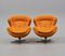 Vintage Partner Swivel Chairs by Lennart Bender for Ulferts Möbler, 1970s, Set of 2 1