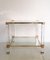 Square Acrylic Glass and Glass Coffee Table by Pierre Vandel, 1970s, Image 2