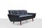 Schwarzes 3-Sitzer Sofa von Georg Thams, 1964 3