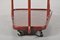 Glass & Wood Serving Trolley, 1950s 7