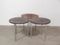 Circular Nesting Tables in Rosewood by Poul Nørreklit for Petersen 14