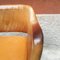 Silla de escritorio de cuero de Cassina, años 60, Imagen 4