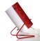 White & Red Table Lamps from Stilux, 1960s, Set of 2 3