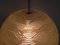 Lampe à Suspension Vintage avec Globe Rond en Plastique 6