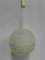 Lámpara colgante vintage con globo de plástico, Imagen 9