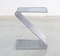 Chrome Z Stool by François Arnal for Atelier A, 1970s, Image 1