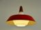 Danish Opaline Glass Pendant Light, 1960s 6