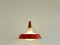 Danish Opaline Glass Pendant Light, 1960s 7