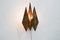 Diamond-Shaped Copper Sconce by Svend Aage Holm Sørensen, 1960s, Image 1