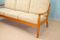 Vintage 3-Seater Teak Sofa by Ole Wanscher for Poul Jeppesen, Image 3