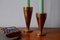 Vintage Danish Brass Candlesticks, Set of 2 4