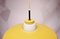 Lámpara colgante modelo P415 en amarillo de Bent Karlby para Lyfa, años 60, Imagen 5