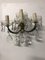 Vintage Italian Crystal Sconces, Set of 2 2