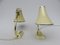 Yellow Table Lamps, 1950s, Set of 2 5