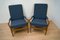 Vintage Navy Blue Armchair from Parker Knoll, 1960s, Set of 2 3