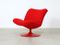 Model F504 Red Lounge Chair by Geoffrey Harcourt for Artifort, 1970s 5