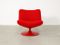 Model F504 Red Lounge Chair by Geoffrey Harcourt for Artifort, 1970s 1