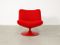 Model F504 Red Lounge Chair by Geoffrey Harcourt for Artifort, 1970s, Image 1