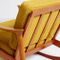 Rocking Chair en Teck, Danemark, 1960s 4