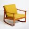 Rocking Chair en Teck, Danemark, 1960s 2