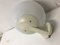 Italian White Opaline Glass Wall Lights from Bega, 1960s, Set of 2, Image 5