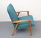 Blauer Sessel, 1950er 4
